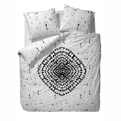 Taies d'oreiller Esprit Zera Black Satin de Coton (50 x 75 cm)