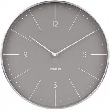 Uhr Karlsson Normann Numbers Warm Grey Brushed Case 27,5 cm