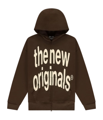 Zip-Up The New Orignals Men Big Logo Acid Brown
