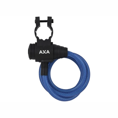 Kabelslot AXA Zipp 120 / 8 Blauw