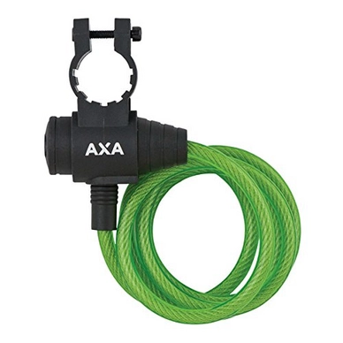 Kabelslot AXA Zipp 120 / 8 Groen