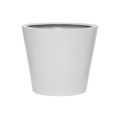 Bloempot Pottery Pots Essential Bucket M Glossy White 58 x 50 cm