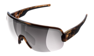 Zonnebril POC Unisex Aim Tortoise Brown/Clarity Road/Sunny Silver