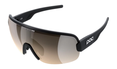 Zonnebril POC Unisex Aim Uranium Black Clarity Trail/Partly Sunny Silver Gepolariseerd