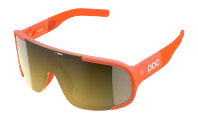 Zonnebril POC Unisex Aspire Fluo Orange Translucent Clarity Road Partly Sunny Gold