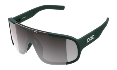 Zonnebril POC Unisex Aspire Pargasite Green/Clarity Road/Sunny Silver gepolariseerde lenzen