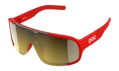 Zonnebril POC Unisex Aspire Prismane Red Clarity Road/Partly Sunny Gold Ri-Pel