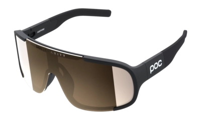 Zonnebril POC Unisex Aspire Uranium Black/Clarity Trail/Partly Sunny Silver