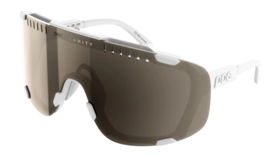 Zonnebril POC Unisex Devour Hydrogen White Clarity Trail /Partly Sunny Silver UV400