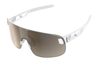 Zonnebril POC Unisex Elicit Hydrogen White/Clarity Trail /Partly Sunny Silver Gepolariseerd