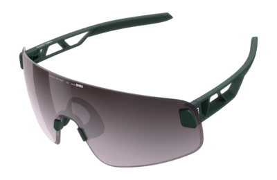 Zonnebril POC Unisex Elicit Toric Pargasite Green Clarity Road/Sunny Silver Gepolariseerd