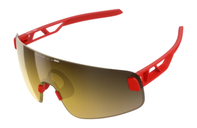 Zonnebril POC Unisex Elicit Toric Prismane Red Clarity Road Partly Sunny Gold