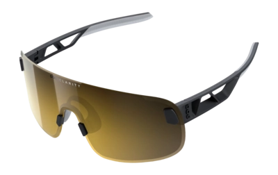 Zonnebril POC Unisex Elicit Uranium Black/Clarity Road/Partly Sunny Gold UV400