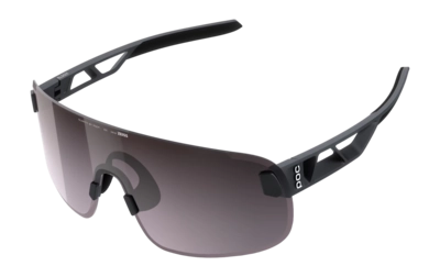 Zonnebril POC Unisex Elicit Uranium Black/Clarity Road/Sunny Silver Gepolariseerd