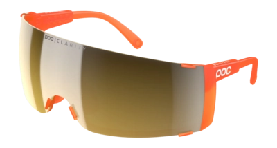 Zonnebril POC Unisex Propel Fluorescent Orange Translucent/Clarity Road/Sunny Gold Ri-Pel