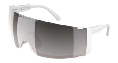 Zonnebril POC Unisex Propel Hydrogen White/Clarity Road/Sunny Silver Gepolariseerd