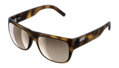 Zonnebril POC Unisex Want Tortoise Brown/Clarity Trail/Partly Sunny Silver Gepolariseerd