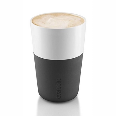 Eva Solo Café latte Tumbler Carbon Black (2-delig)