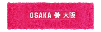 Zweetbandje Osaka Unisex Hair Electric Fuchsia