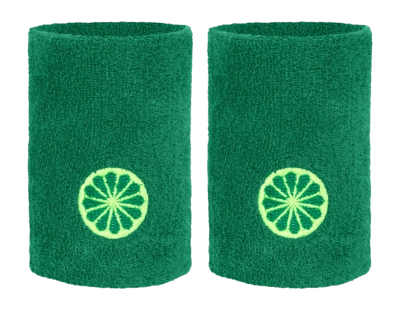 Zweetbandje The Indian Maharadja Dames en heren Wrist Sweat Band Lush Green