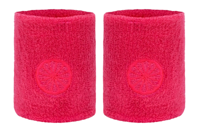 Zweetbandje The Indian Maharadja Dames en heren Wrist Sweatband Small Berry Rose