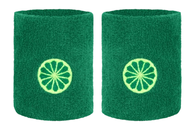 Zweetbandje The Indian Maharadja Dames Heren Wrist Sweatband Small Lush Green