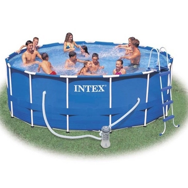 Zwembad Intex Metal Frame 457 x 122 cm Met Filterpomp