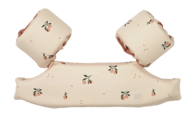 Zwembandje Liewood Darko Printed Swim Belt Peach / Sea Shell 19/30 KG