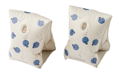 Zwembandje Liewood Shirley Printed Pufferfish Sandy 15-30 kg (Set van 2)