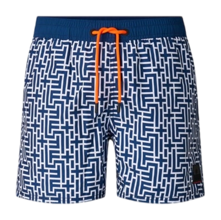 Zwembroek Bogner Fire + Ice Men Nelson2 blue/white Regular Fit