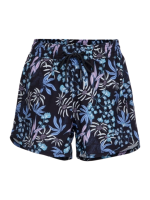 Zwembroek Brunotti Girls Tulya-Print Swim Shorts Black Regular Fit