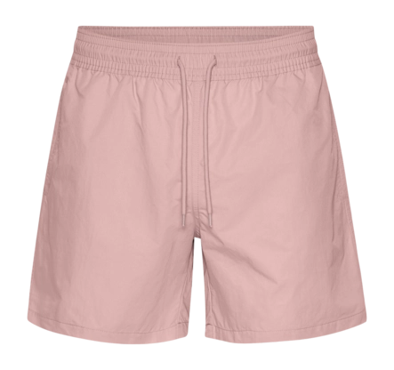 Zwembroek Colorful Standard Men Classic Swim Shorts Faded Pink Relaxed Fit