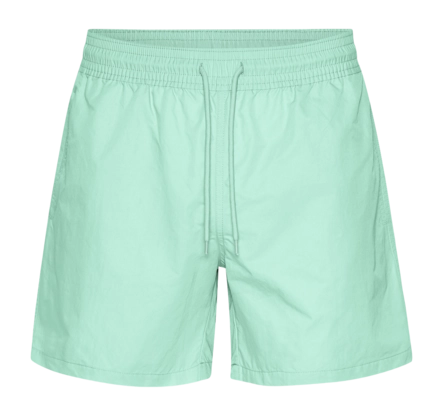 Zwembroek Colorful Standard Men Classic Swim Shorts Light Aqua Relaxed Fit