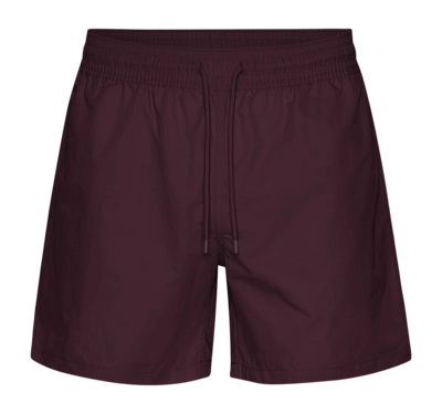 Maillot de Bain Colorful Standard Hommes Classic Swim Shorts Oxblood Red