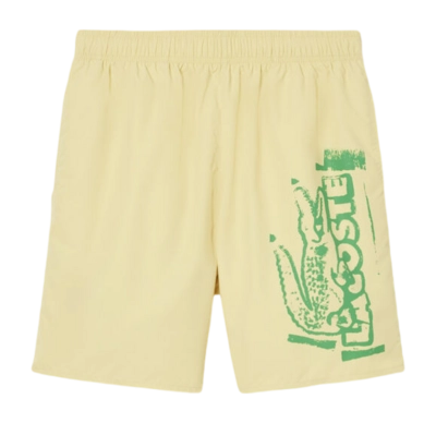 Zwembroek Lacoste Men MH9135 Yellow/Calathea