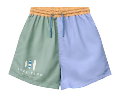 Zwembroek Liewood Kids Duke Board Shorts Peppermint Multi Mix Regular Fit