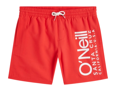 Zwembroek O'Neill Boys Cali Swimshorts High Risk Red Regular Fit