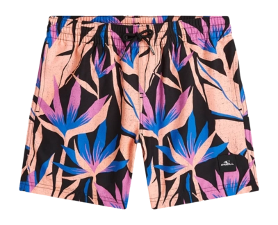 Zwembroek O'Neill Boys Print Swimshorts Black Tropicana Big Regular Fit