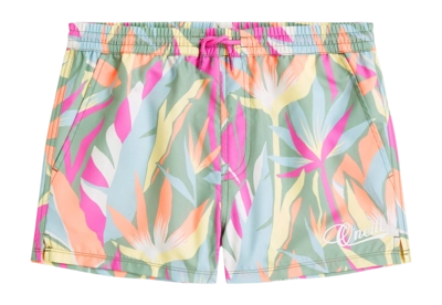 Zwembroek O'Neill Girls Essentials Swimshorts Green Tropicana Regular Fit