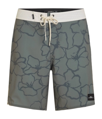 Zwembroek O'Neill Men Hyperfreak Mulled Basil Mysto Scallop 19 Inch Boardshorts Regular Fit