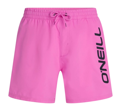 Zwembroek O'Neill Men Logo 16 Inch Swimshorts Electric Fuschia Regular Fit