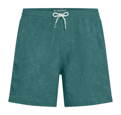 Zwembroek O'Neill Men O'Riginals Cali Ocean 16 Inch Swimshorts Green Acid Wash Regular Fit