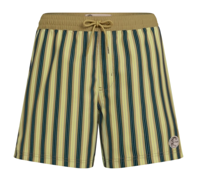 Zwembroek O'Neill Men O'Riginals Stripe 15 Inch Swimshorts Yellow Regular Fit