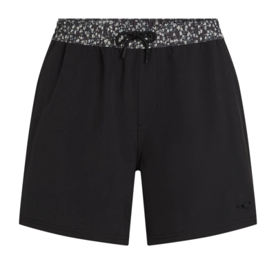 Zwembroek O'Neill Men Pocket Print 16 Inch Swimshorts Black Out Regular Fit