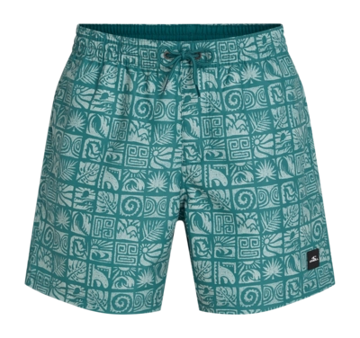 Zwembroek O'Neill Men Print 16 Inch Swimshorts Blue Bricks Regular Fit