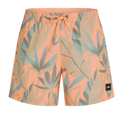 Zwembroek O'Neill Men Print 16 Inch Orange Tropicana Big Swimshorts Regular Fit