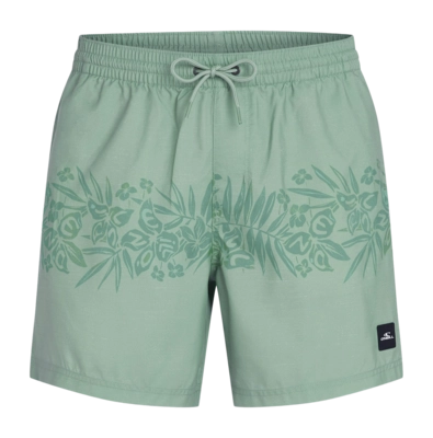 Zwembroek O'Neill Men Uni Flower 16 Inch Swimshorts Green Tropical Stripe Regular Fit