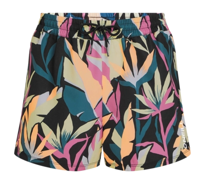 Zwembroek O'Neill Women Essentials 12 Inch All-Over Print Swimshorts Black Tropicana Regular Fit
