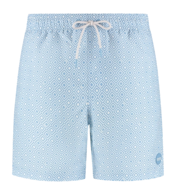 Zwembroek Shiwi Men Mike 7 Inch Blue Harbor Geo Square