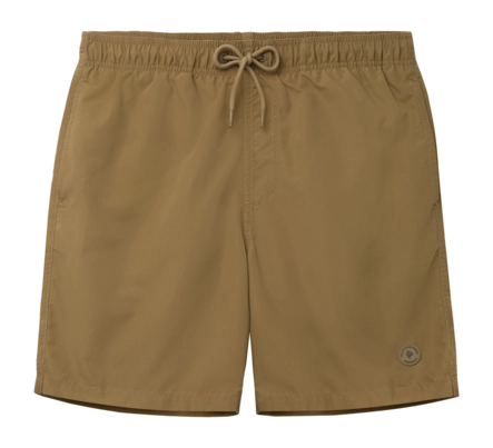 Zwembroek Shiwi Men MIKE 7 Inch Solid Brown Hazelnut